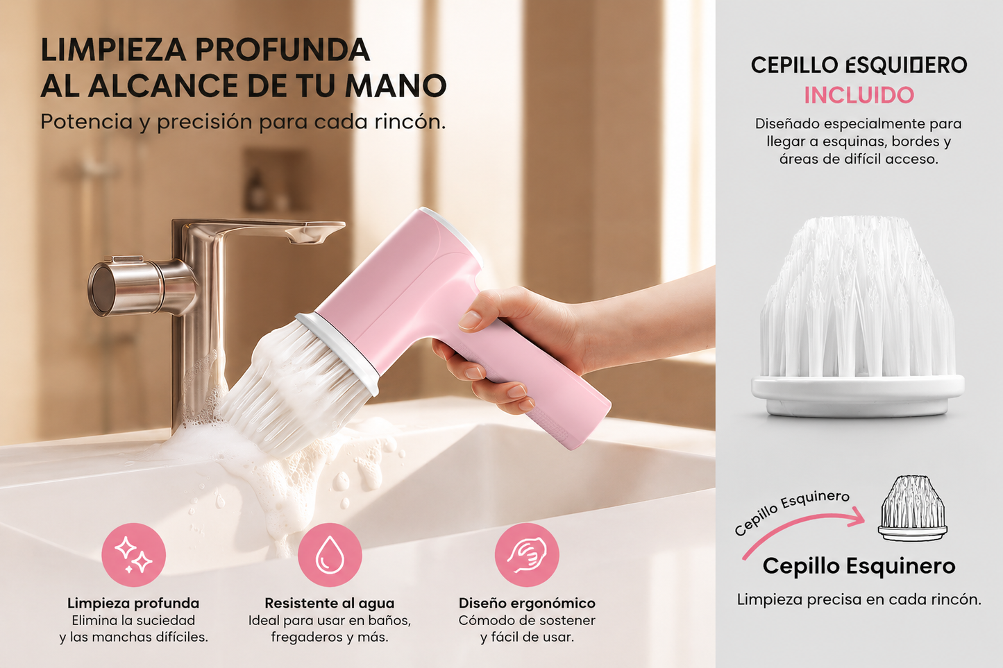 CEPILLO LAVA LOZA ELECTRICO